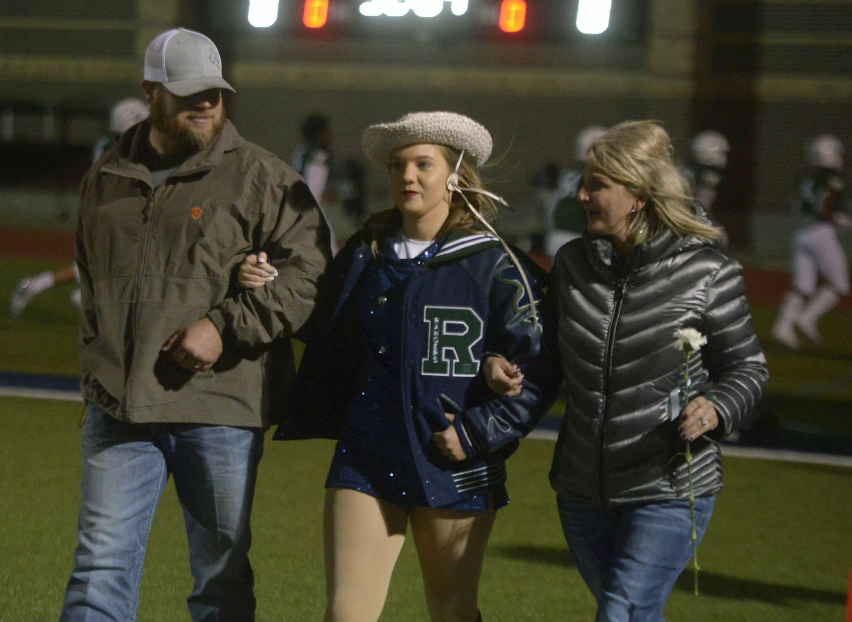 Rudder High School senior night 2019